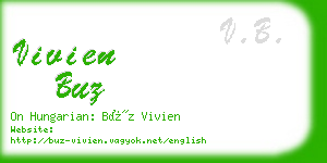 vivien buz business card